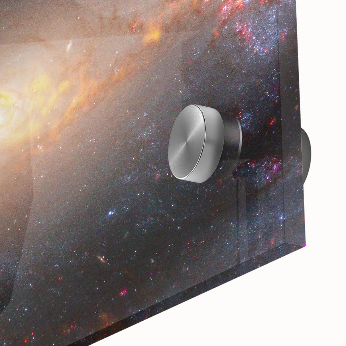 Barred Spiral Galaxy Wall Art: Vibrant Cosmic Nebula & Space Prints