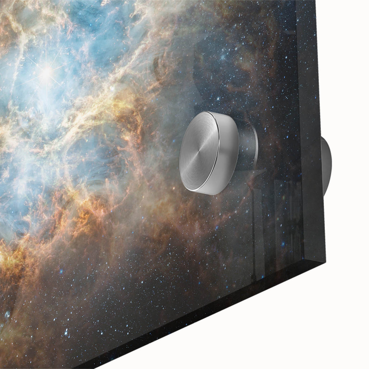 Bright Cosmic Nebula Wall Art | Space Canvas Prints | Deep Space Decor