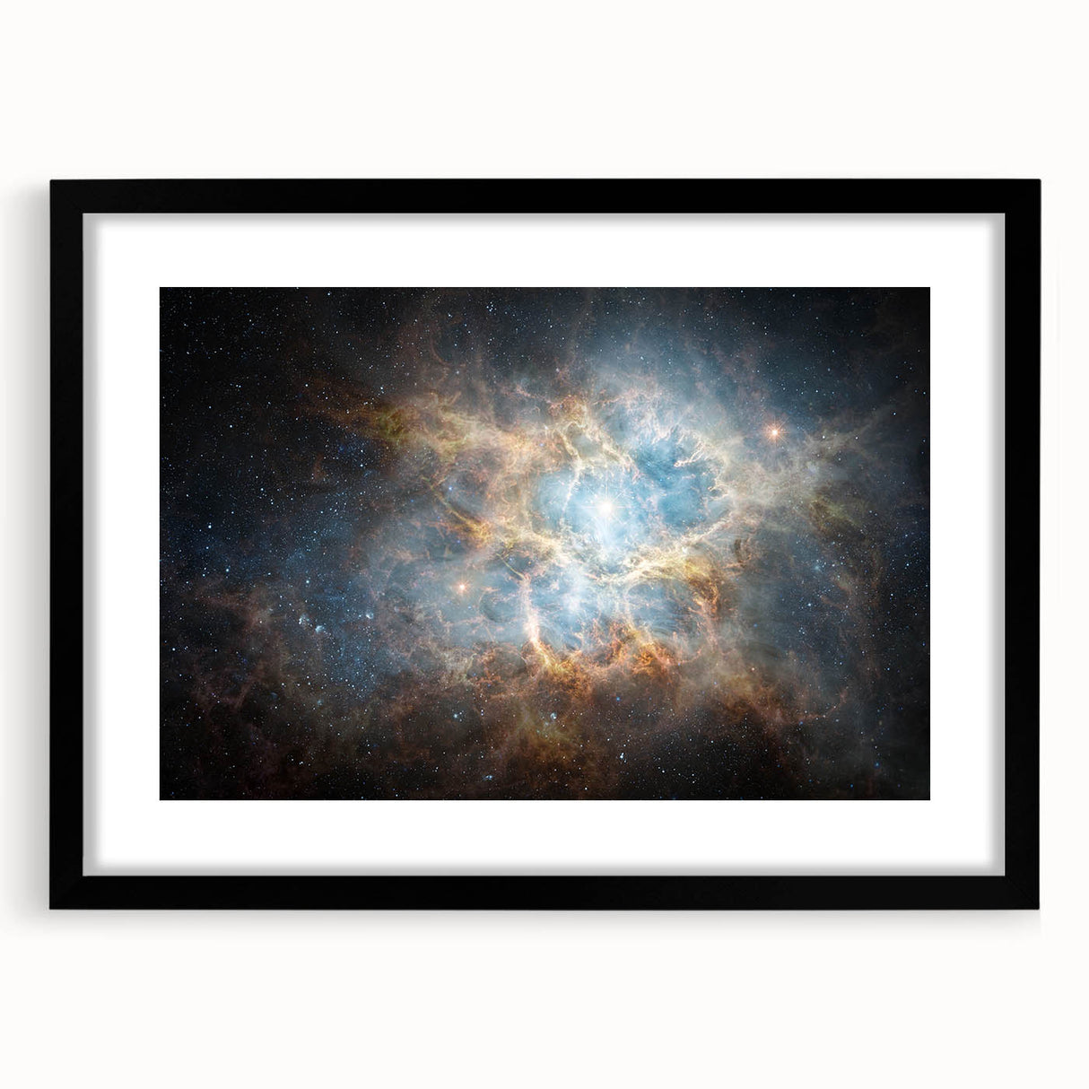 Bright Cosmic Nebula Wall Art | Space Canvas Prints | Deep Space Decor
