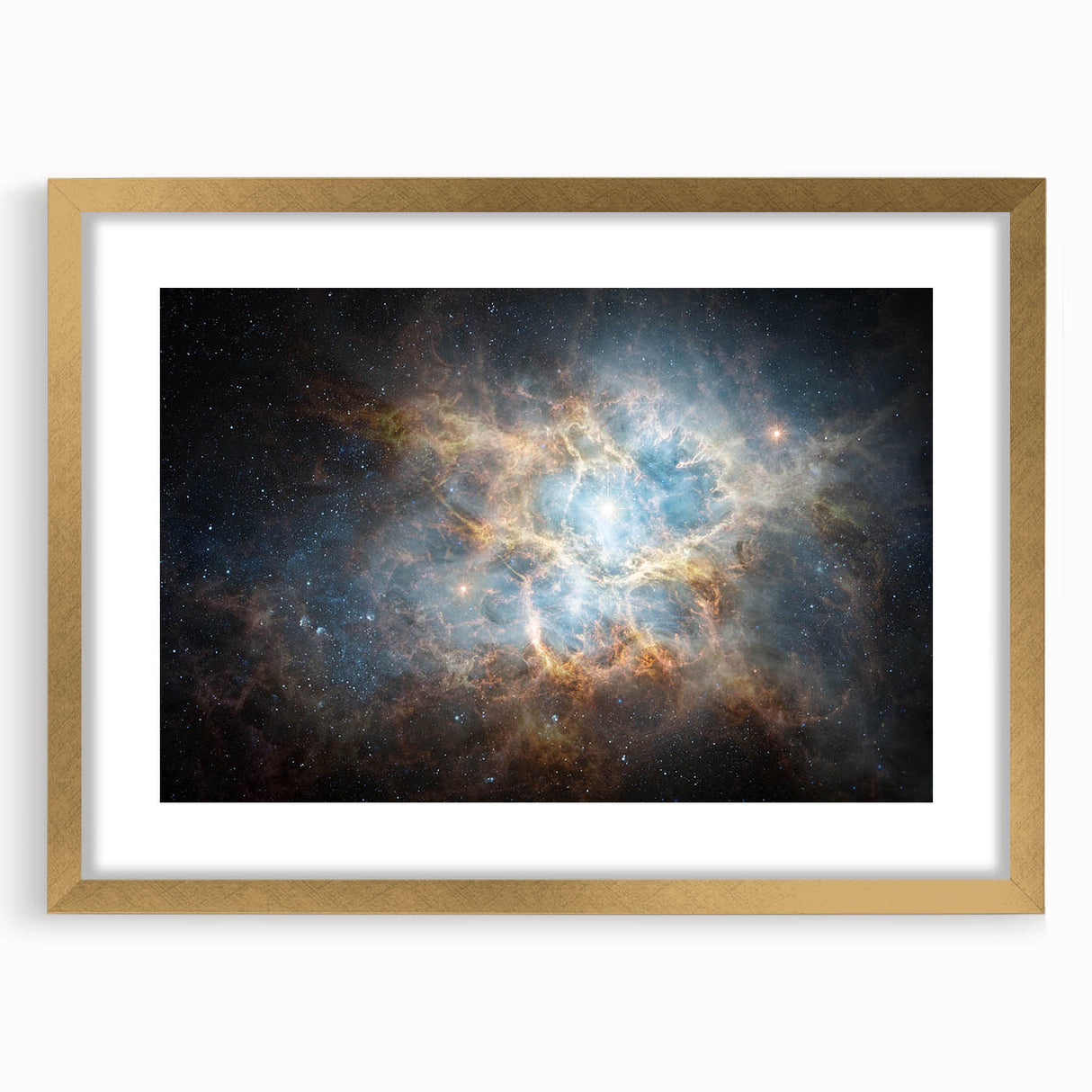 Bright Cosmic Nebula Wall Art | Space Canvas Prints | Deep Space Decor