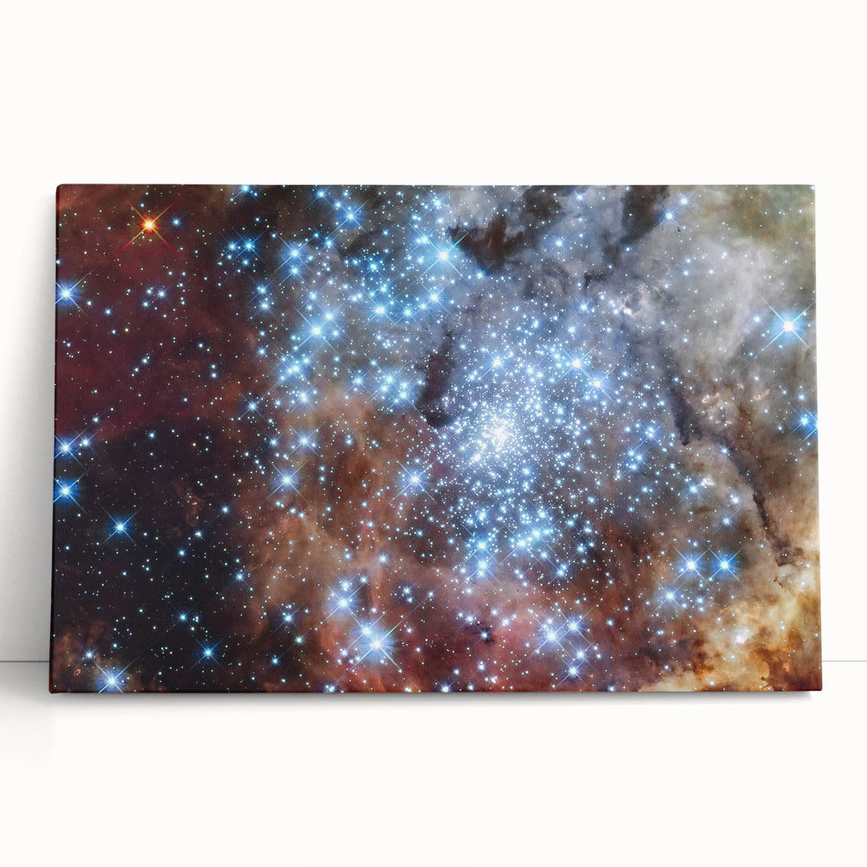 Brilliant Star Cluster Art - Cosmic Starry Night Wall Decor for Homes