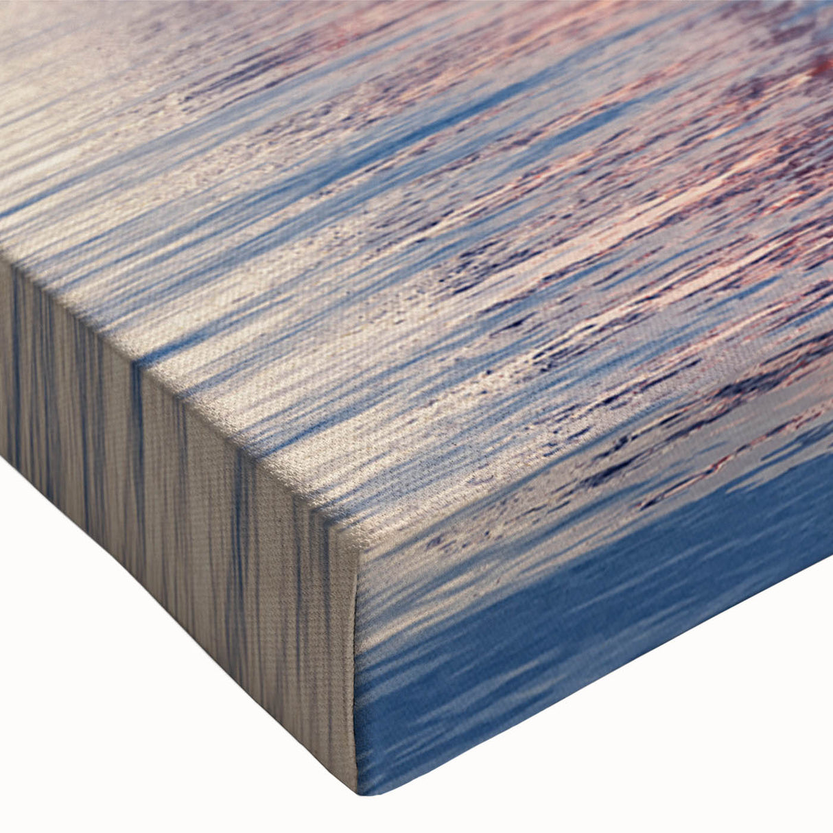 Black and white landscape art painting of a sailboat on stretched canvas, suitable for bedroom wall decor.