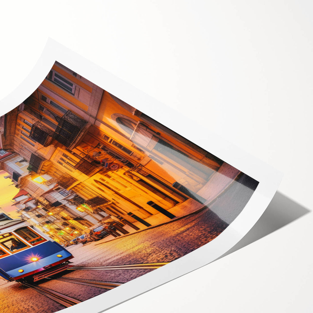 Extra large wall art featuring a line art design of flowers in muted gray tones on rolled print.