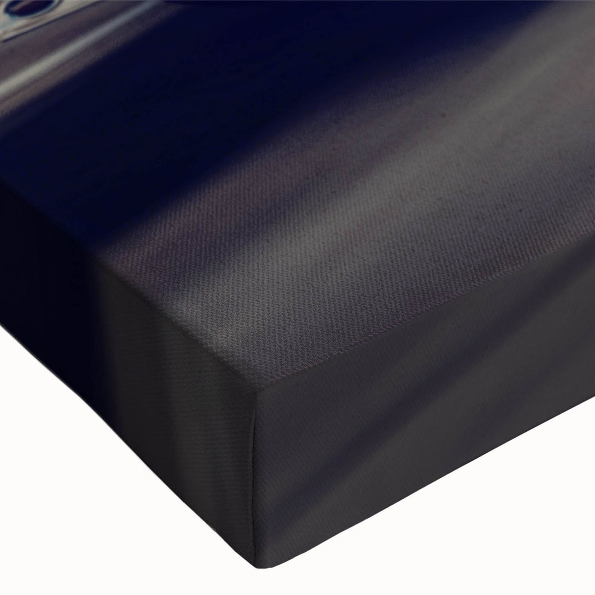 Black and white landscape art painting of trucks on a stretched canvas, ideal for bedroom wall art.