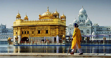 Indian Hindu temple dome, holy place of worship and popular tourist attraction for pilgrimage