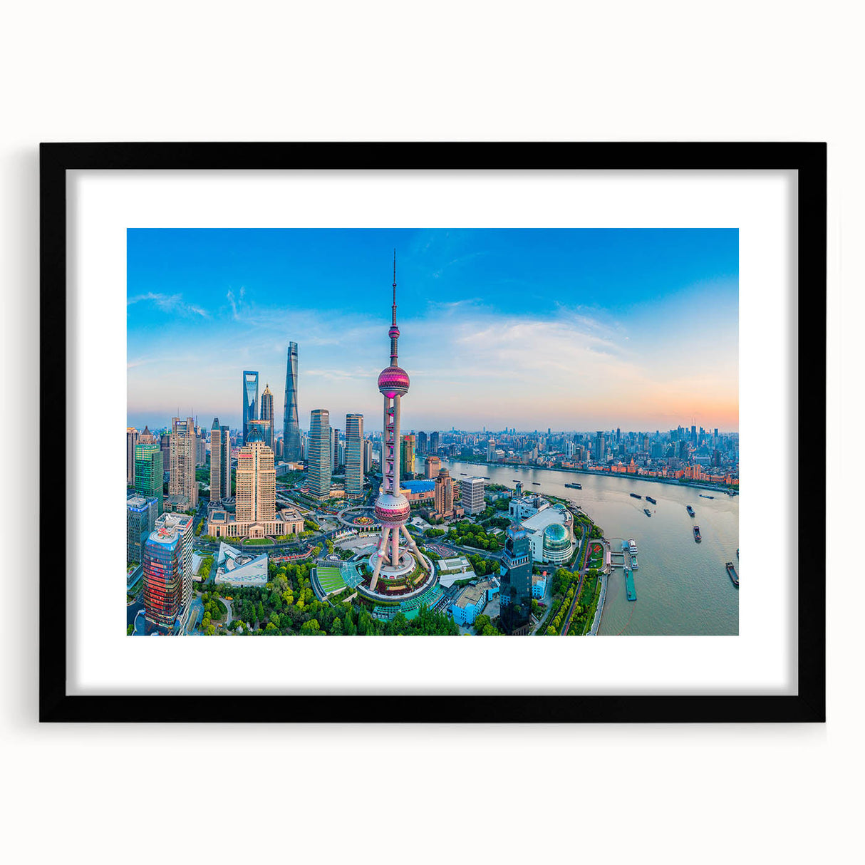 Extra large abstract art print with vibrant, textured colors on canvas, ideal for living room decor.