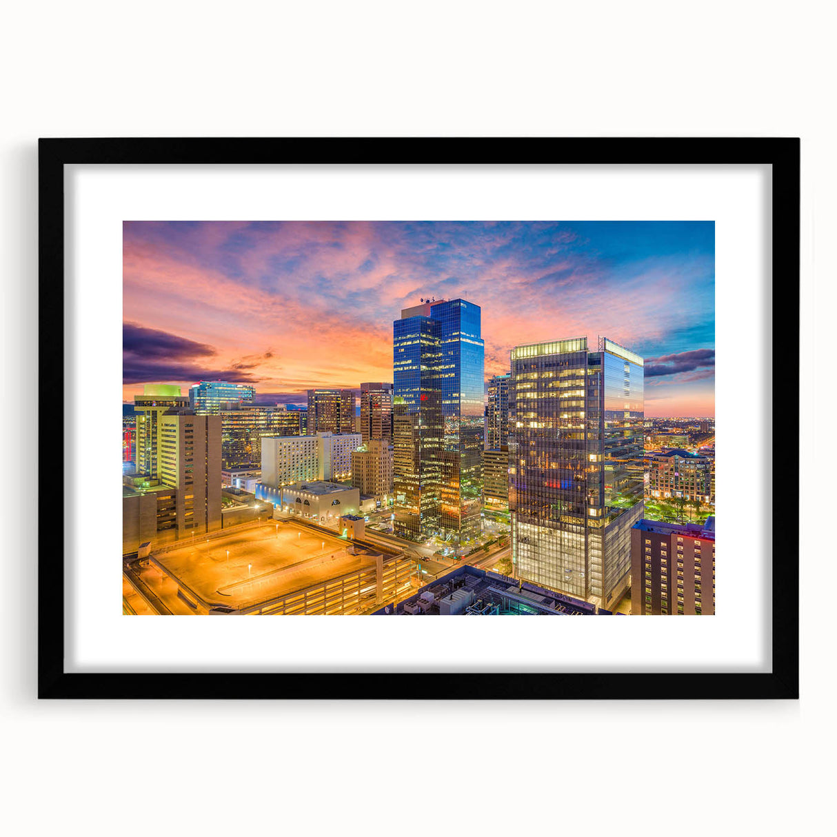 Extra large abstract art print featuring vibrant, textured swirls of multiple colors on canvas, ideal for living room decor.