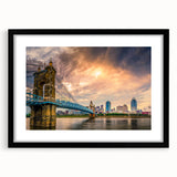 Extra large abstract art print featuring a textured mix of vibrant colors on canvas, ideal for living room decor.