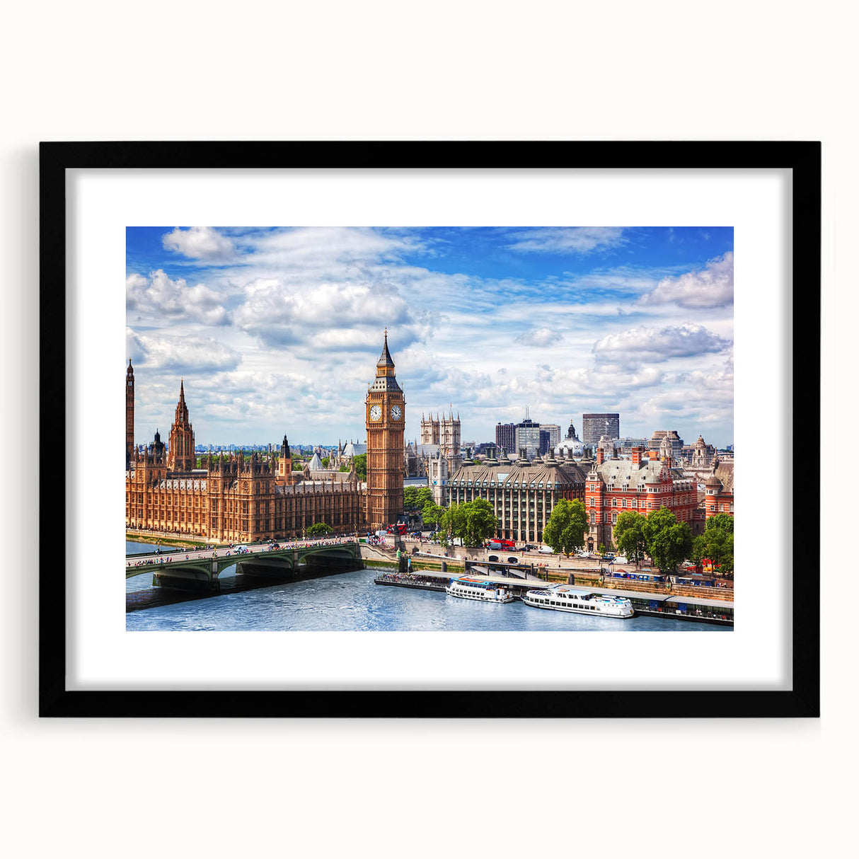 Extra large abstract art print on canvas featuring textured, colorful swirls, ideal for living room decor.