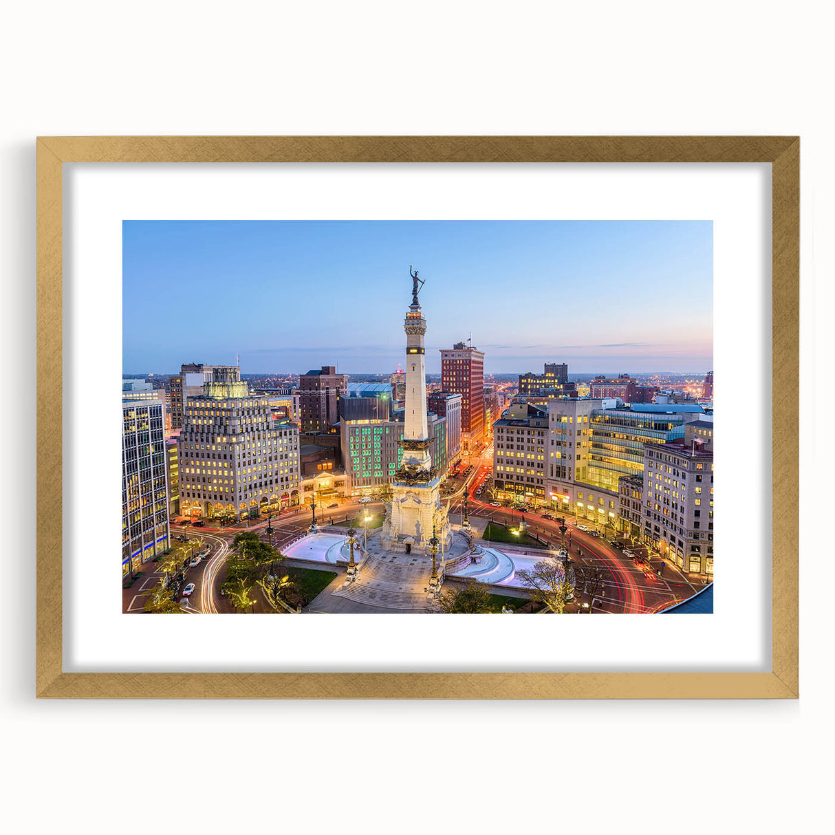 Extra large abstract art print on canvas with textured blue and grey strokes, ideal for living room decor.