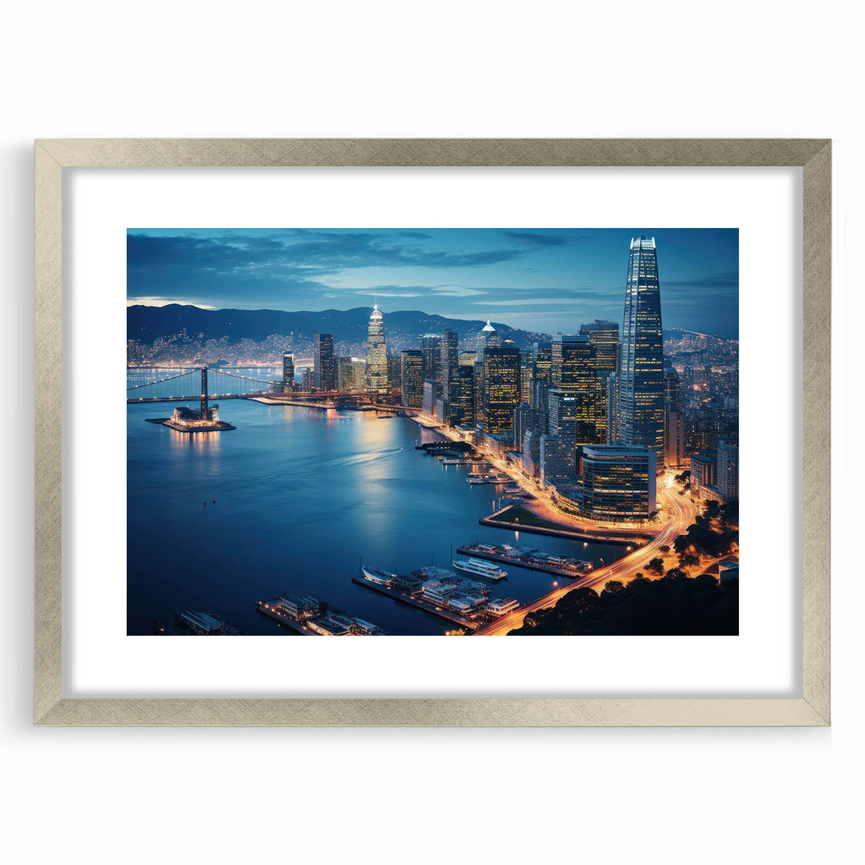Textured abstract art print in earthy tones on canvas, ideal for modern bedroom ambiance.