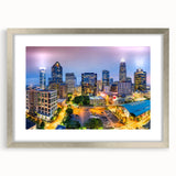 Textured abstract art print with swirling gray and white patterns on canvas, suitable for modern bedroom decor.