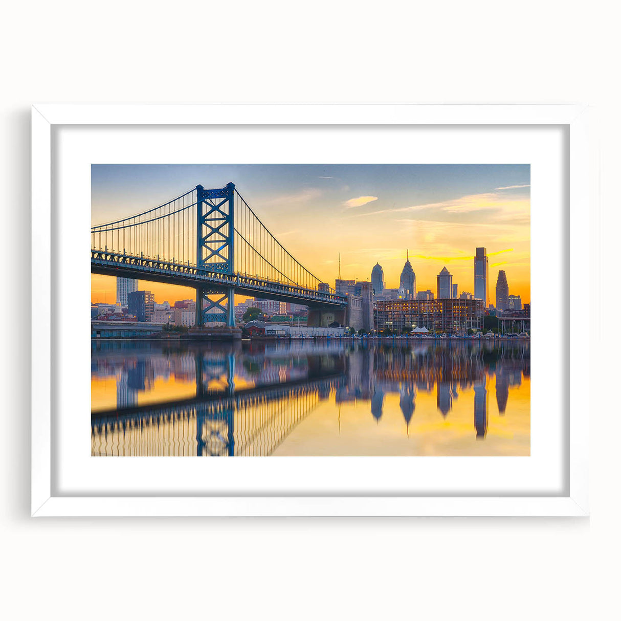 Abstract art print featuring swirling blue and green tones on canvas, suitable for dining room decor.