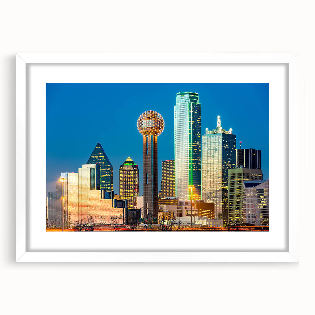 Abstract art print featuring swirling blues and greens on canvas, suitable for dining room or bedroom decor.