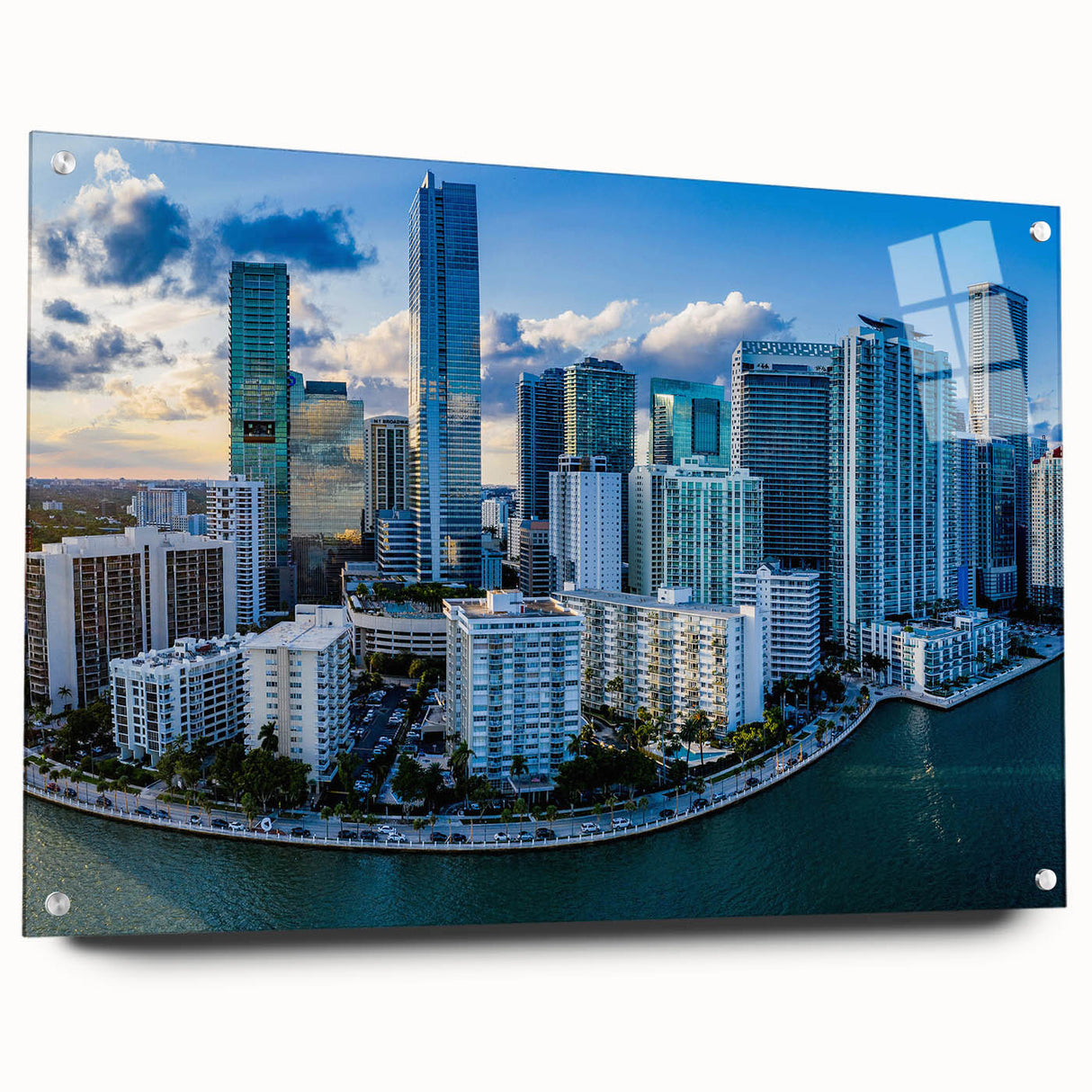 Large abstract wall art in muted gray and blue tones on canvas, suitable for bedroom or dining room decor.