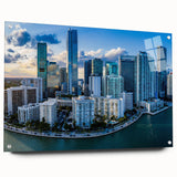 Large abstract wall art in muted gray and blue tones on canvas, suitable for bedroom or dining room decor.