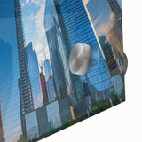 Large abstract wall art in muted earth tones on canvas, featuring mid-century modernist design.