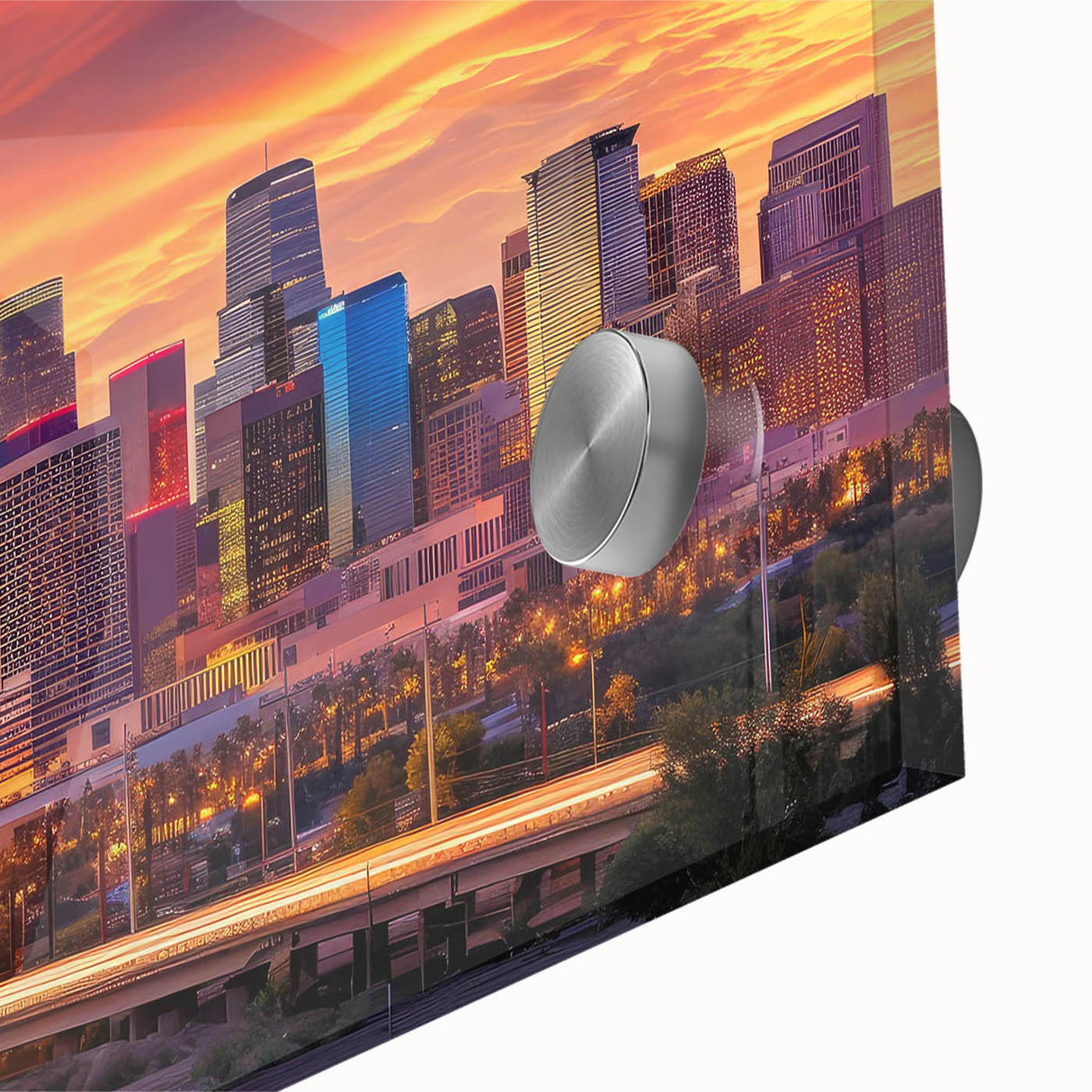 Large abstract wall art in muted earth tones on canvas, featuring mid-century modernist design.