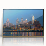 Large art print featuring a mid-century modernist abstract design in muted earth tones.