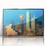 Mid-century modernist art print featuring geometric shapes in muted colors, ideal for nursery wall decor.