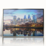 Mid-century modernist art print featuring geometric shapes in muted earth tones, suitable as nursery wall decor.