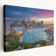 Large abstract canvas with swirling blue and white patterns, suitable for kitchen wall art.