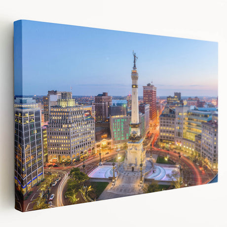 Large abstract acrylic print featuring swirls of blue and gray, ideal for kitchen wall art.