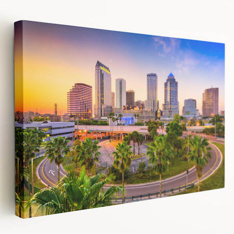 Large abstract canvas art in vibrant blues and greens, suitable for kitchen wall decor.