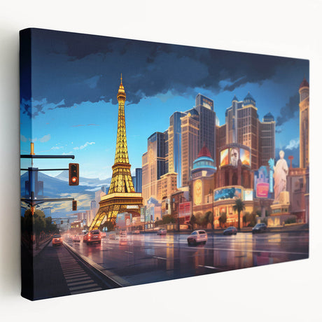 Large abstract canvas with swirling blue and green tones, ideal for kitchen wall art.
