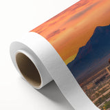 Art deco poster featuring pastel-colored geometric shapes, ideal for nursery wall art or dining room ambiance.