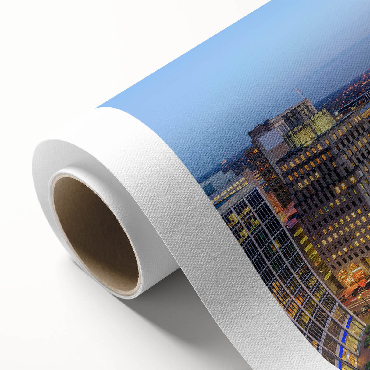 Art deco poster featuring a stylized stork in pastel shades, ideal for nursery wall art.