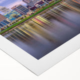 Art Deco poster featuring a geometric pattern in gold and black tones, suitable as dining room wall art.