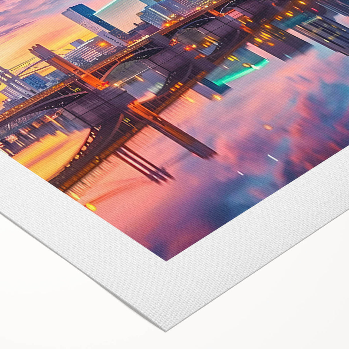 Art deco poster featuring geometric patterns in gold and black, printed on canvas, ideal for dining room wall art.