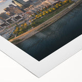 Art deco poster featuring geometric patterns and metallic gold and black tones on canvas.