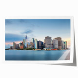 Extra large canvas with a floral art design in pastel shades, suitable for dining room or bathroom wall decor.