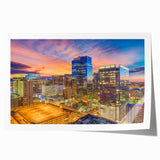 Extra large canvas print of a floral design in muted pastels, suited for dining room or bathroom decor.