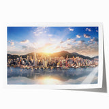 Extra large canvas with a floral design in soft pastel shades, suitable for dining room or bathroom wall art.