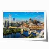 Extra large floral art on canvas featuring vibrant red and pink flowers, ideal for dining room or bathroom wall decor.