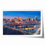 Extra large canvas print of vibrant floral art, ideal for dining room or bathroom wall decor.