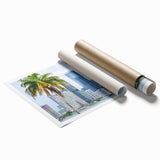 Extra large canvas with soft pastel floral design, ideal for classy bathroom or large living room wall art.