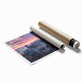 Extra large floral art on canvas, featuring soft pastel shades, ideal for classy bathroom or large living room wall.