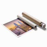 Extra large canvas featuring vibrant floral art in pastel shades, ideal for classy bathroom or large living room wall decor.