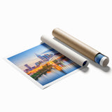 Extra large canvas print of subtle pink floral art, ideal for classy bathroom or large living room decor.