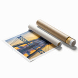 Extra large canvas print of vibrant floral art, ideal for classy bathroom or large living room decor.