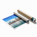 Extra large canvas featuring an abstract floral design in soft pastel shades, ideal for classy bathroom wall art.