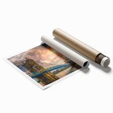 Extra large floral art on canvas, featuring soft pink and green tones, ideal for classy bathroom wall decor.