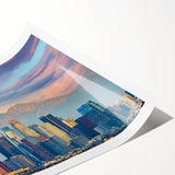 Extra large wall art featuring line art flowers in black on a white background, suitable for large living room spaces.