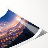 Extra large wall art featuring line art flowers in black on white canvas, ideal for large living room wall decor.