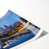 Extra large wall art featuring line art flowers in black and white, ideal for large living room wall decor.