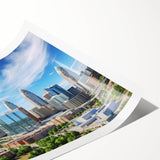 Extra large wall art featuring line art flowers in black on a white canvas, ideal for large living room decor.